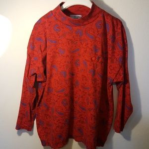 Long Sleeved Mock Turtleneck